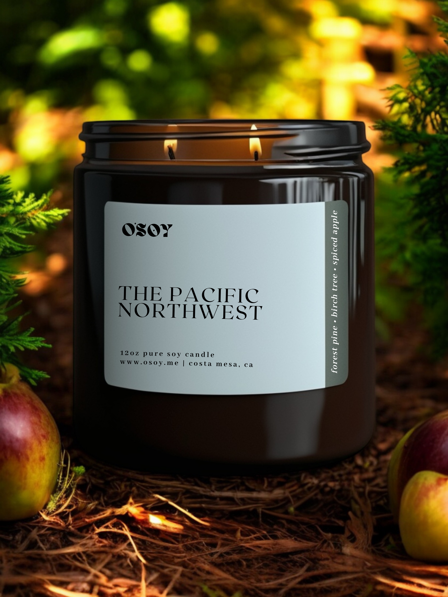 The Pacific Northwest- Large 12oz Soy Candle