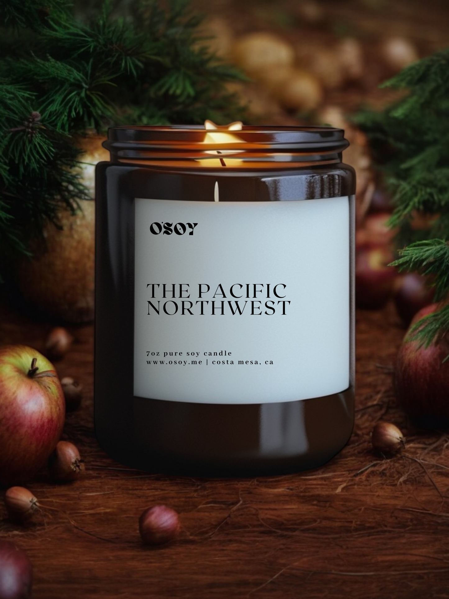 The Pacific Northwest- 7oz Soy Candle