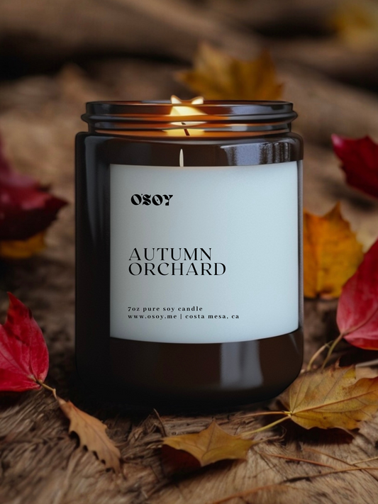 Autumn Orchard- 7oz Soy Candle