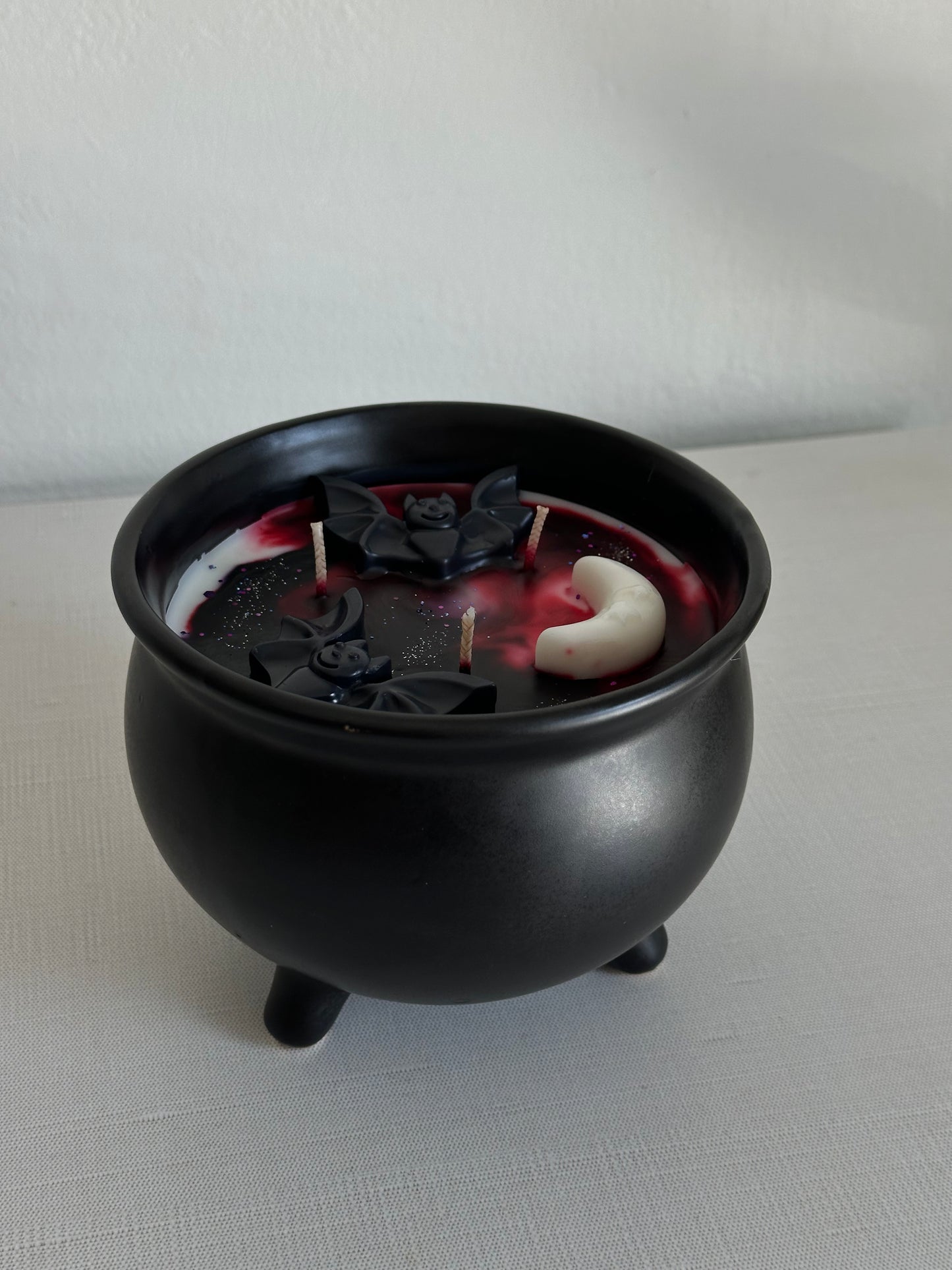 Halloween Cauldron Candle- Huge 25oz Soy Candle