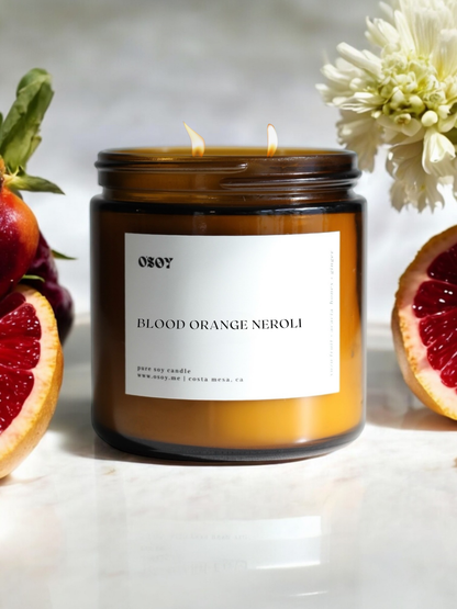 Blood Orange Neroli- Soy Candles (7oz & 12oz)