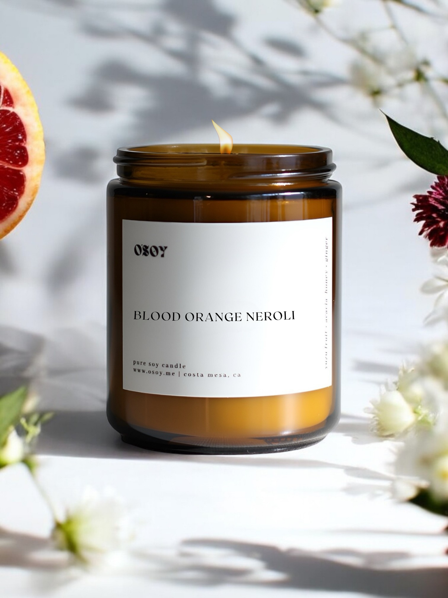 Blood Orange Neroli- Soy Candles (7oz & 12oz)