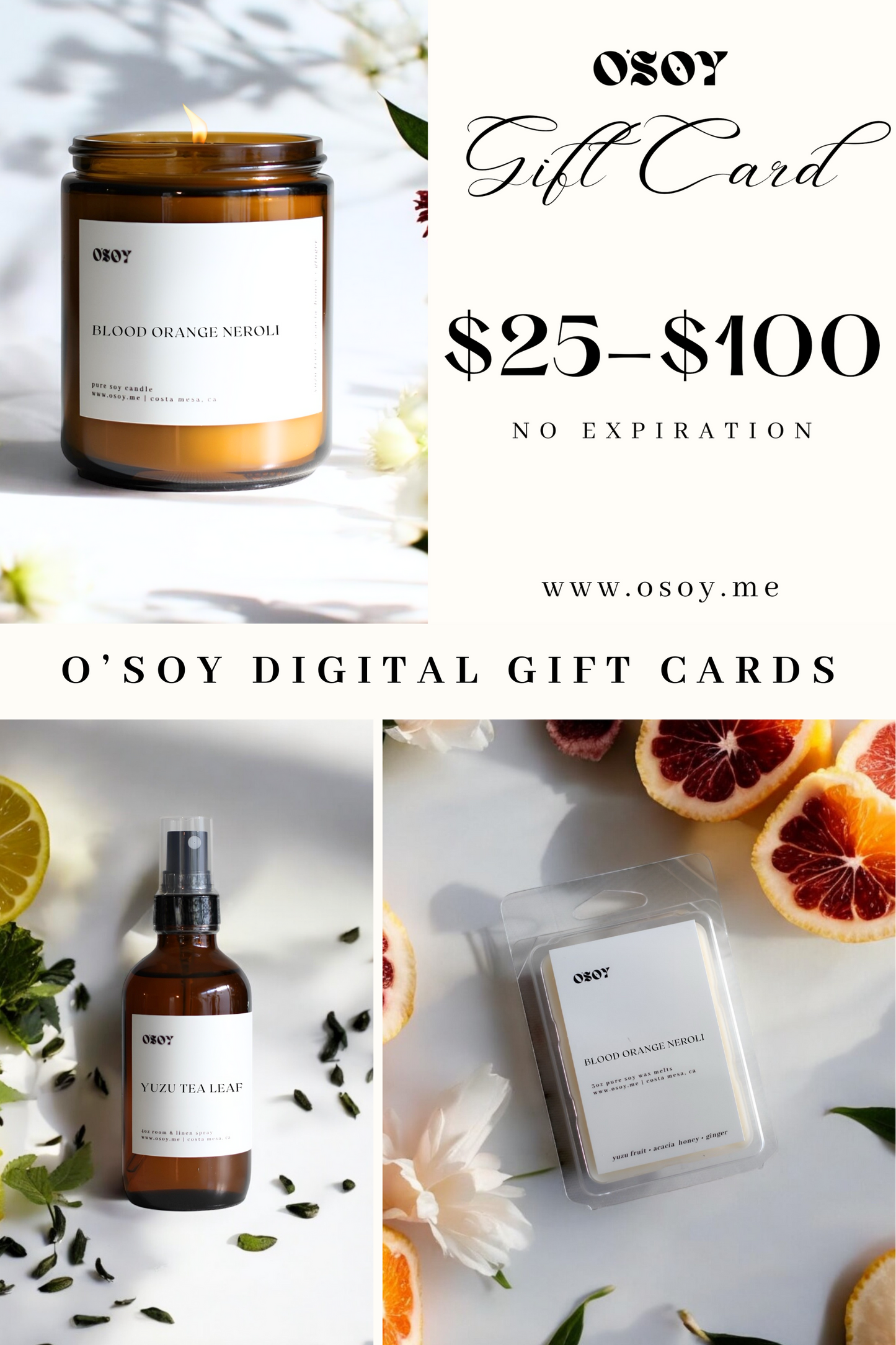 O'Soy Digital Gift Card