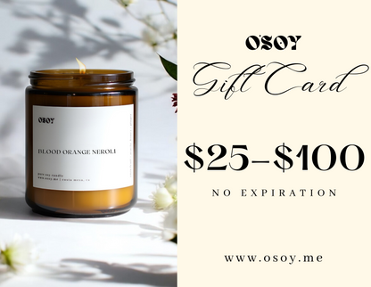 O'Soy Digital Gift Card